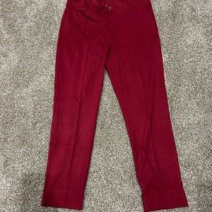CAbi Burgundy Dress Pants